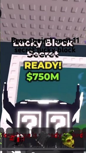 Why lucky block it’s unlucky block🥲 #roblox