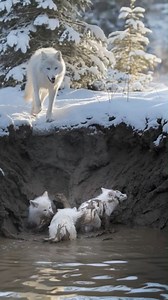 169K views · 5.7K reactions | The mother wolf asked the kind old woman for help to save her cubs who had fallen into a pit | AI Video #ai #wolf #woman #humanity #AI #rescueanimals #rescue #animals #animalrescue | Wild Rescue | Facebook