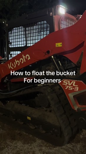 How to Float the Bucket: Beginner Heavy Equipment Guide