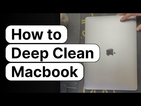 MacBook Cleaning Tutorial: Clean Keyboard & Internal Parts Safely