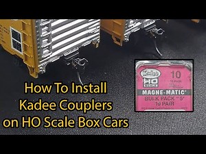 Installing HO Scale Kadee Couplers - The ultimate How to Video #hotrains