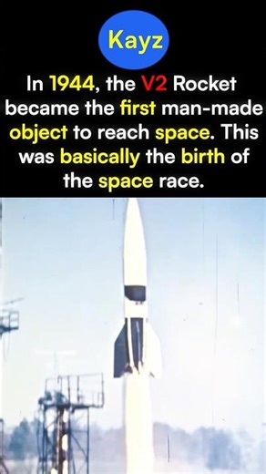 The Record Breaking V2 Rocket #shorts