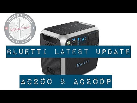 Bluetti AC200 AC200P Update