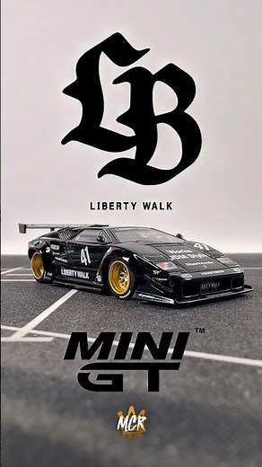 LBWK broke the internet with this creation. The LB Works Lamborghini Countach by Mini GT 🔥