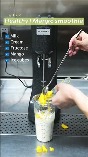 Mango Milkshake Made Easy – Watch Our Milkshake Machine in Action