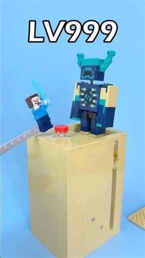 LV1 vs LV999 Monster #lego #minecraft