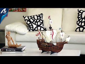 Brand new! Santa María 1/65 kit | Artesanía Latina