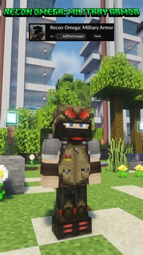 Minecraft Top Military Mods! #5 #shorts #minecraft