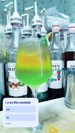 lemon basil spritzer 🍃🍋‍🟩 #drink #love #storts #mocktail #bar #mocktailrecipes