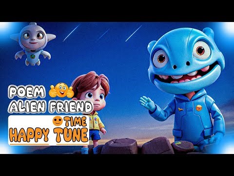 Alien Friend Poem in English | Happy Tune Time & Kids Song