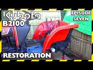 Kubota B2100 Compact Tractor Restoration | Episode Seven | Starting the Rebuild