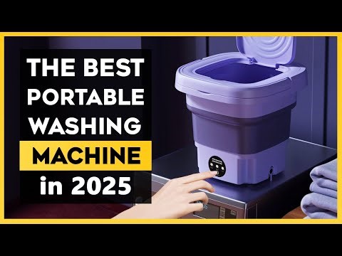 Top 5 Best Portable Washing Machines 2025 | Compact, Lightweight & Powerful Picks