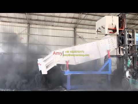 Gyratory screen sifter carbon material size classifier