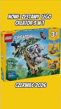 New LEGO Creator 3in1 sets for June 2026
