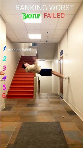 Ranking Funniest backflip Fails Moments