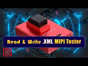 UFS Read & Write XML With MIPI Tester BOX |UFS/eMMC Programmer|