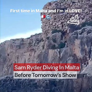 The spaceman himself has landed in Malta! 👩‍🚀 Eurovision Spaceman singer Sam Ryder posted a video of himself beating the summer heat and enjoying the Maltese waters. 🇲🇹☀️ Sam Ryder LIVE in concert | 17th July at Fort Manoel, Manoel Island. | 89.7 Bay