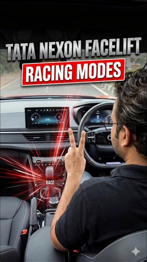 Tata Nexon Facelift Drive Modes #automobile #tatanexonfacelift #shorts #ytshorts