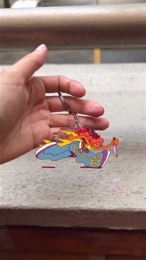 Animated keychain by Uh!Caribe