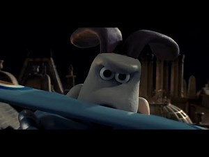 Wallace and Gromit: The Curse of the Were Rabbit - Gromit saves Wallace
