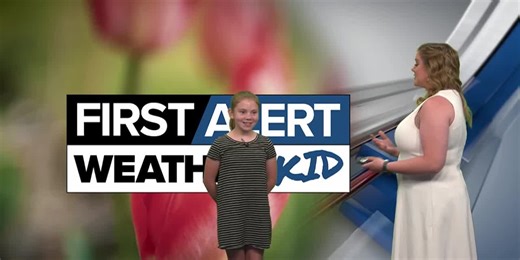 Weather Kid: Local 5th grader forward to summertime conditions this weekend, next week