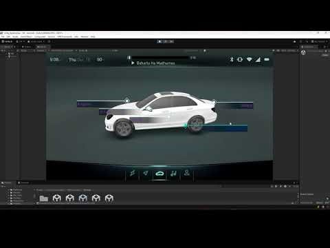 Automotive Dashboard User Interaction l Unity 6