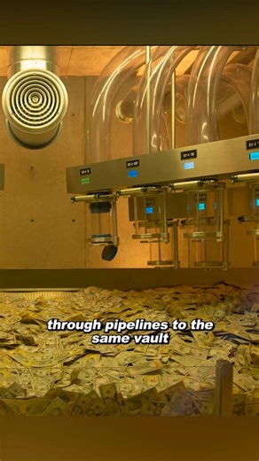 8K views · 32 reactions | All the shops in the town send cash through pipelines to the same vault | Vintage | Facebook