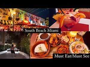 TOP 10 Must EATS + Must See INSTAGRAMMABLE Places + FREE RIDES in SOUTH BEACH MIAMI