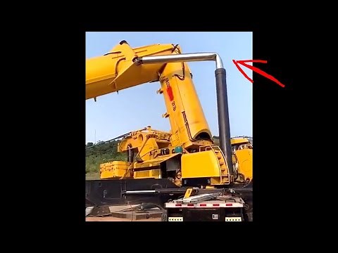 Heavy machinery fail compilation!【E6】 ---Crane fail, excavator accident. Most dangerous moments