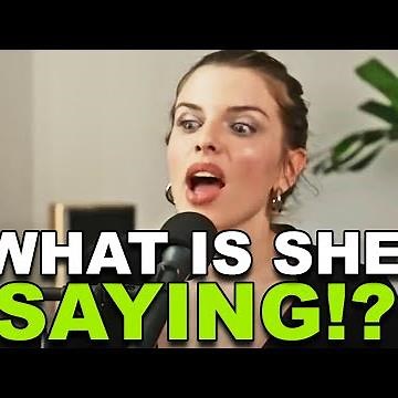 What Is She Saying!?