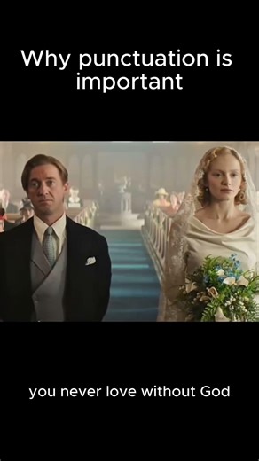 This is why punctuation is important