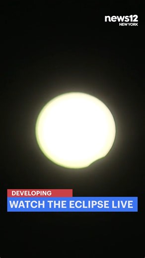 3.7K views · 24 reactions | WATCH LIVE: Streaming video of the 2024 eclipse - https://tinyurl.com/bdzkcvsc | News 12 | Facebook