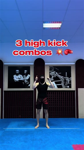 Easy Beginner High Kick Combinations for Kickboxing
