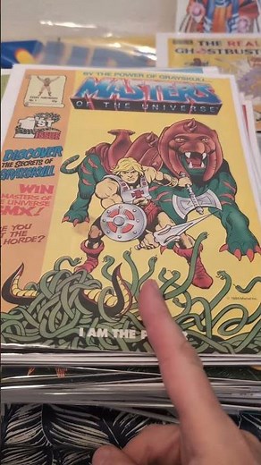 vintage 80s comics MOTU #mastersoftheuniverse #comic
