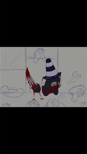 Gray Crew-mate Speed-Paint #speedpaint #art #fnf #shorts