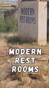 LOL Modern Rest Rooms on Route 66 in New Mexico #route66 #newmexico | Route 66 Road Relics