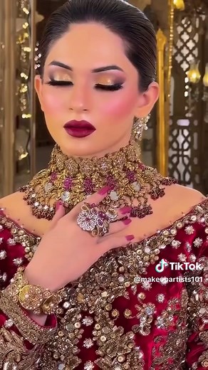 Stunning Pakistani Bridal Makeup by Kashee
