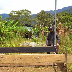 Hoy construi una piscina en casa | Lannky