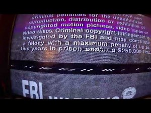 20th Century Fox FBI Warning Screen