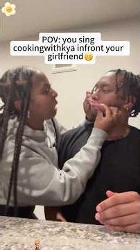 Seeing my girlfriend's reaction to the "Cooking with Kya" prank 😂#funny #couple #prank #viral #fyp