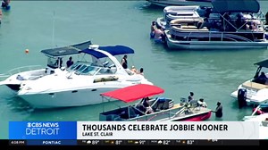 Thousands celebrate Jobbie Nooner in Lake St. Clair