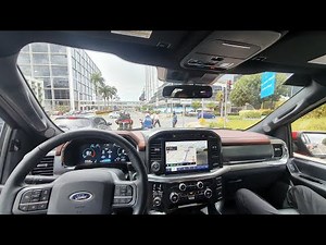 Demo of Ford CoPilot 360 - self driving capability of Ford F150