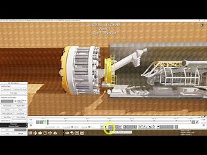 How to Animate a Tunnel Boring Machine (TBM)