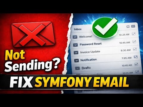 Send Emails in Symfony the RIGHT Way (Symfony 7&8)