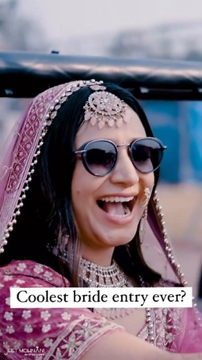 ZoWed on Instagram: "What do you think about this coolest bride entry?😍❤️ Credits- @shubhangi.yaaar Wedding planner- @shrisainamanevents Bride- @shivangisoni94 Mua- @s_and_s_makeovers Photographer- @jeet_mohnani_photography . #indianwedding #indianbride #zowed #weddingchoreography #weddingchoreographer #indianweddings #weddingfashion #weddingphotography #weddingblog #weddingplanning #weddingplanner #southasianwedding #reels #reelsinstagram #feelitreelit #reelkarofeelkaro #instagramreels #explor