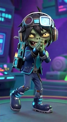 Zombie Dance #shorts #pvz2 #plantsvszombies #pvz #pvzgameplay #3dart #aiart #fanart #gaming