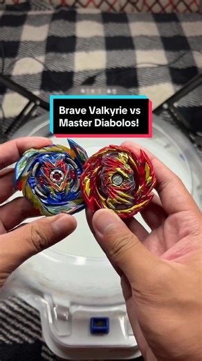 Brave Valkyrie vs Master Diabolos: Epic Beyblade Battle
