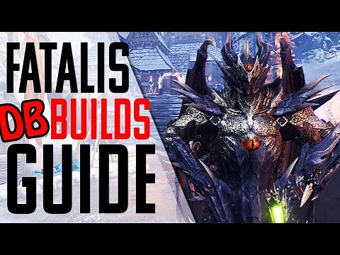 🐲🔥 STRONGEST DB Builds Guide for Fatalis in MHW | Best Fatalis in Monster Hunter World w Dual Blades