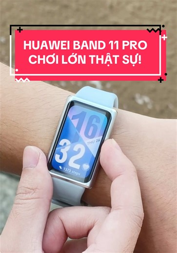Huawei năm nay chơi lớn quá! Band 11 Pro quá đỉnhhh #huaweimobilevn #HuaweiMobile #HuaweiBand11Pro