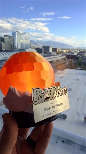 @princecustoms once again raised the bar with the 2025 BLADE Show West awards. Huge thanks to Princeton Wong for the design and creation of this year’s awards. Make sure you join us Friday night at the Awards Party at the Hilton Salt Lake City Center at 8 pm to see who takes home the coveted awards. | Blade Show